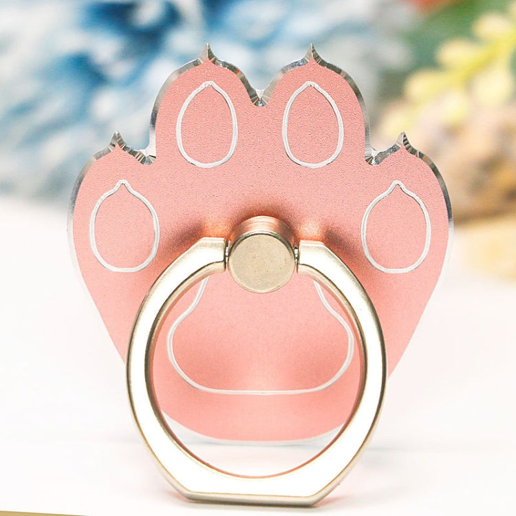 Multifunctional Metal Cartoon Cats Claw Cell Phone Ring Holder, Rose Red Edge Golden, Rose Red Edge Rose Golden, Rose Red Edge Silver, Silver Edge Golden, Silver Edge Rose Golden, Silver Edge Silver