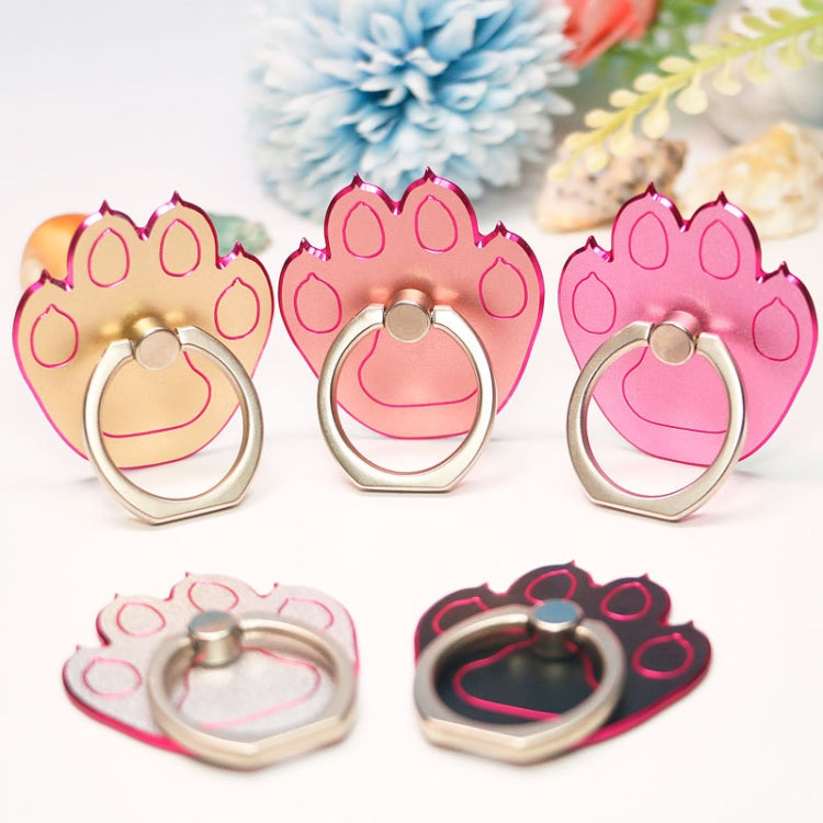 Multifunctional Metal Cartoon Cats Claw Cell Phone Ring Holder, Rose Red Edge Golden, Rose Red Edge Rose Golden, Rose Red Edge Silver, Silver Edge Golden, Silver Edge Rose Golden, Silver Edge Silver