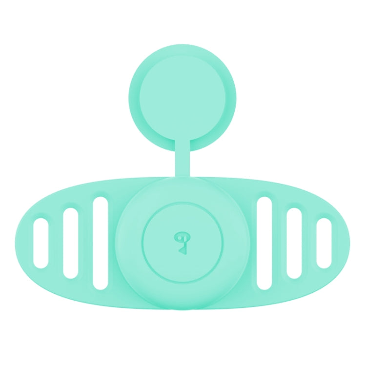 For Airtag Binaural Cover Waterproof Tracker Case Pet Collar Locator Silicone Cover, Black, White, Red, Pink, Yellow, Matcha Green, Light Purple, Violet Purple, Mint Green, Light Blue, Luminous Pink, Luminous Green, Luminous Blue