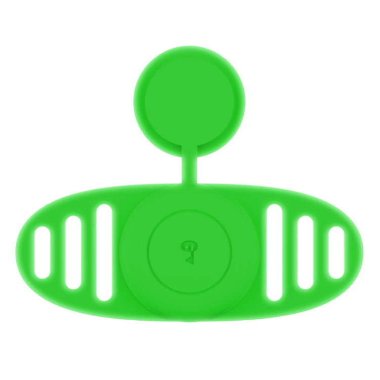 For Airtag Binaural Cover Waterproof Tracker Case Pet Collar Locator Silicone Cover, Black, White, Red, Pink, Yellow, Matcha Green, Light Purple, Violet Purple, Mint Green, Light Blue, Luminous Pink, Luminous Green, Luminous Blue