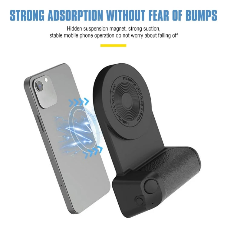 Camera Shape Bluetooth Magnetic Rotating Photo Handle Desktop Stand, Black Basic Model, Pink Basic Model, Dark Blue Basic Model, Dark Purple Basic Model, Black Upgraded Model, Dark Blue Upgraded Model, Pink Upgraded Model, Dark Purple Upgraded Model