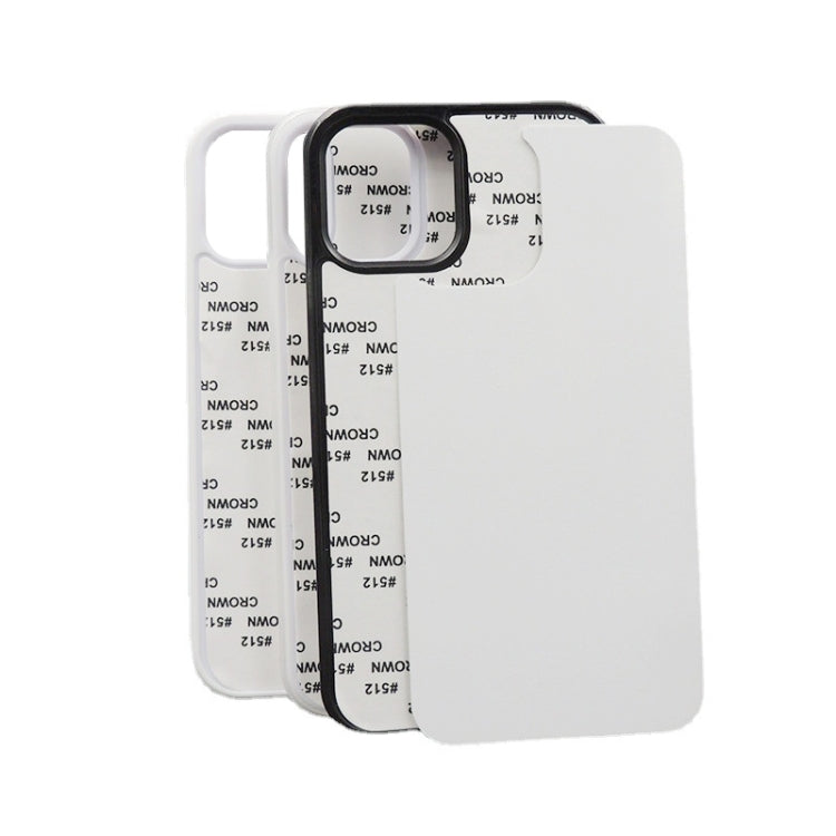 10PCS 2D Blank Sublimation Phone Case, For iPhone 15 Pro, For iPhone 15