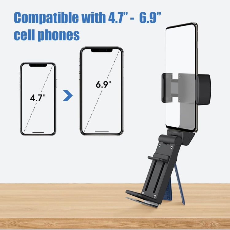 H2 Pro Multifunctional Folding 360-degree Rotating Travel Mobile Phone Lazy Holder
