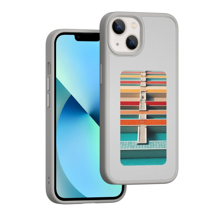 NFC Four-Color E-ink Screen DIY Phone Case