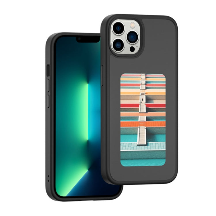 NFC Four-Color E-ink Screen DIY Phone Case