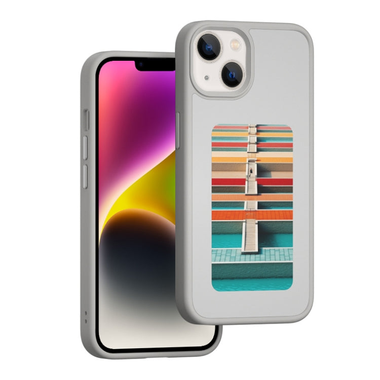 NFC Four-Color E-ink Screen DIY Phone Case