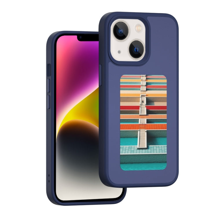 NFC Four-Color E-ink Screen DIY Phone Case