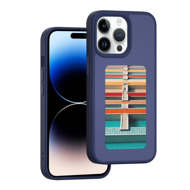 NFC Four-Color E-ink Screen DIY Phone Case