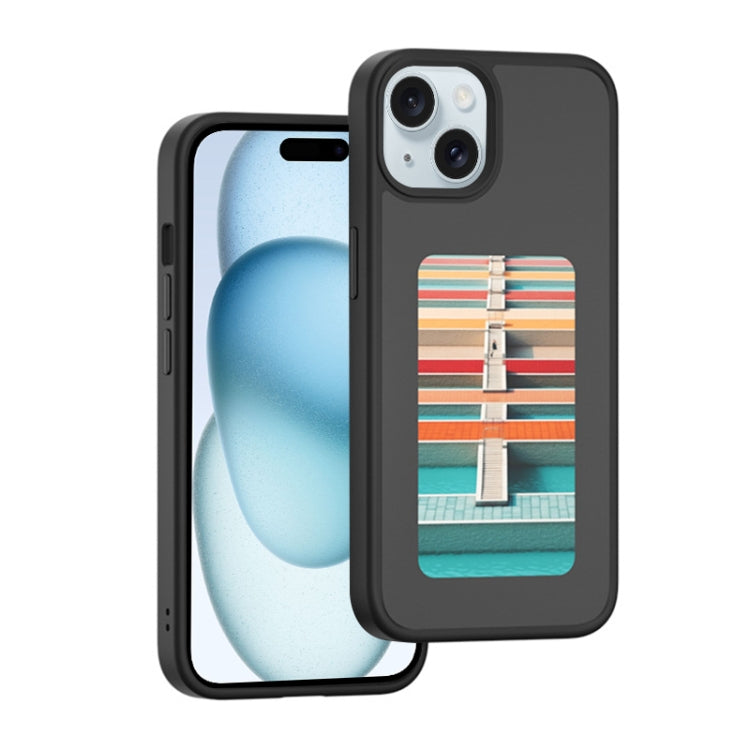 NFC Four-Color E-ink Screen DIY Phone Case