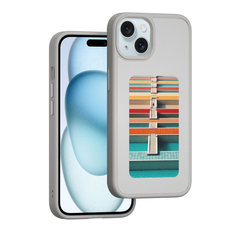 NFC Four-Color E-ink Screen DIY Phone Case