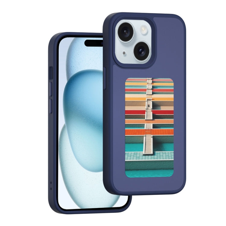 NFC Four-Color E-ink Screen DIY Phone Case
