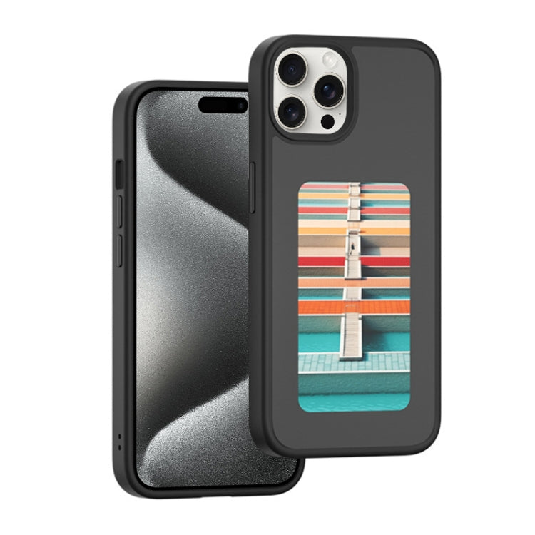 NFC Four-Color E-ink Screen DIY Phone Case
