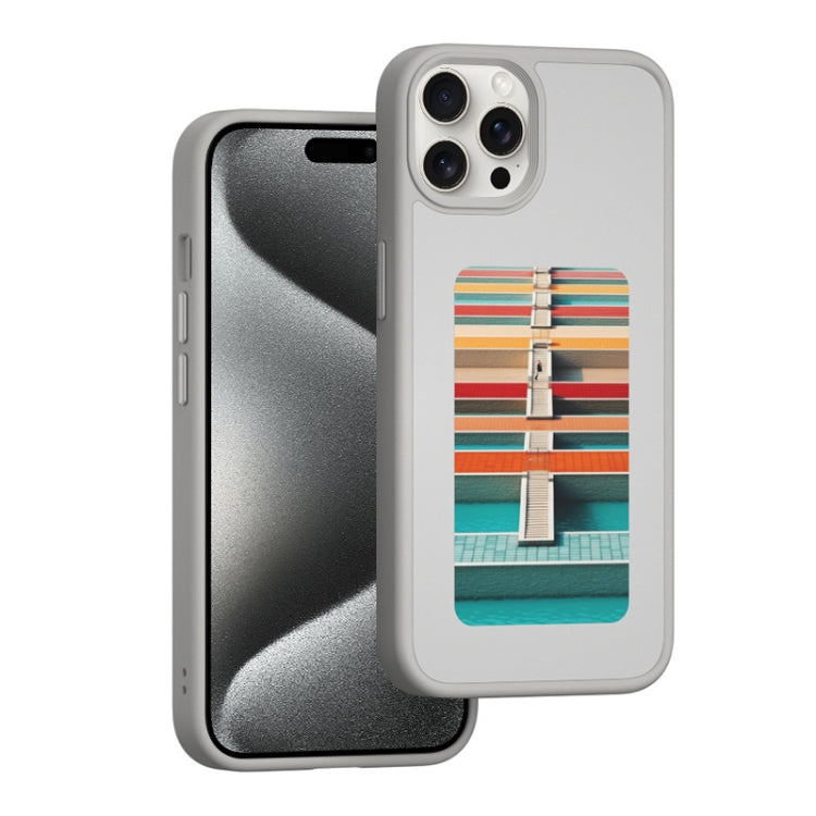 NFC Four-Color E-ink Screen DIY Phone Case