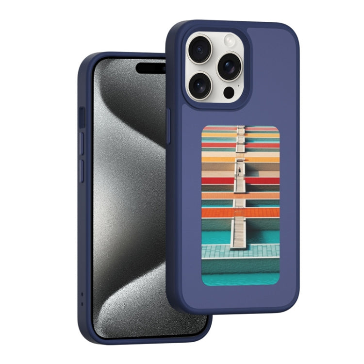 NFC Four-Color E-ink Screen DIY Phone Case