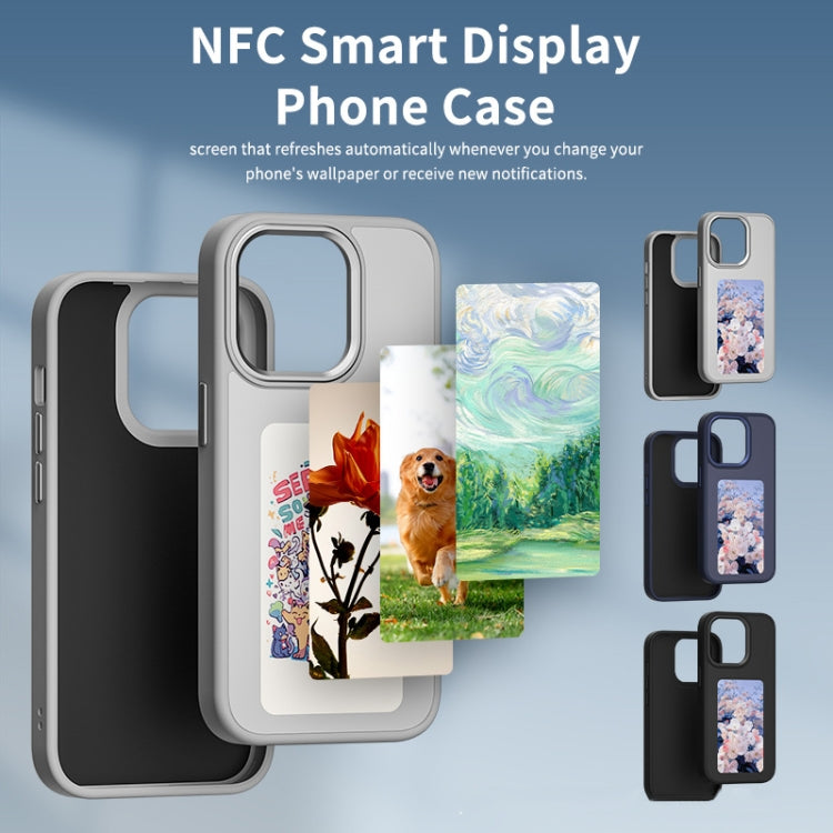 NFC Four-Color E-ink Screen DIY Phone Case