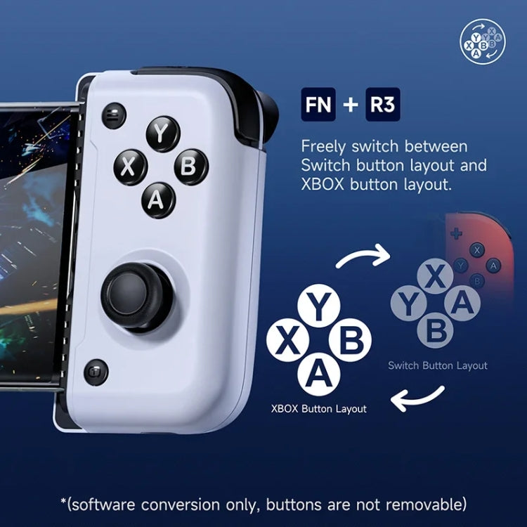 EasySMX M05 Mobile Gaming Controller For Type-C Mobile Phones And IPhone 15 Series With Hall Trigger, M05 Type-C