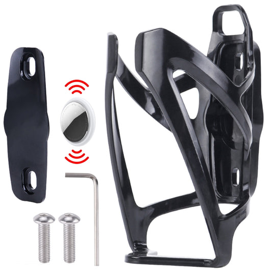 For AirTag Locator Bike Kettle Stand Water Bottle Cage Anti-Lost GPS Location Case, Front Cover, Rear Cover