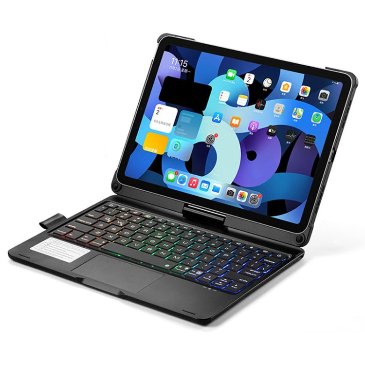 360 Degree Rotation Bluetooth Keyboard Case With Backlight For iPad Air 11 2024 / Air 5 / Air 4 10.9 / Pro 11 2022 2021 2020 2018, For iPad Air 11 2024 / Air 5 / Air 4 10.9 / Pro 11, For iPad Air 11 / Air 10.9 / Pro 11