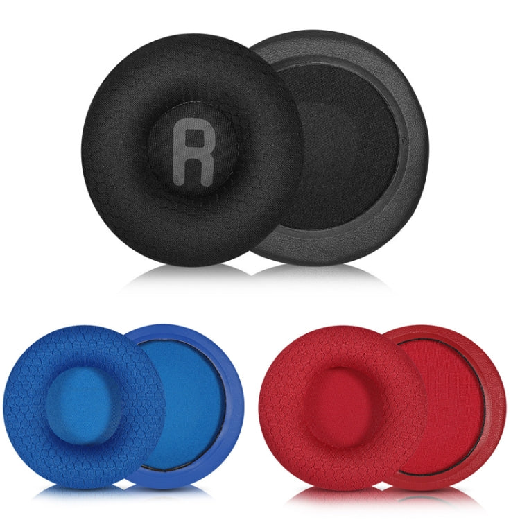 For JBL Tune 600BTNC / T500BT / T450BT 1pair Earphone Cushion Cover Earmuffs Replacement Earpads, LR Mesh Black, LR Ice Silk Black, Mesh Black, Red Mesh, Blue Mesh