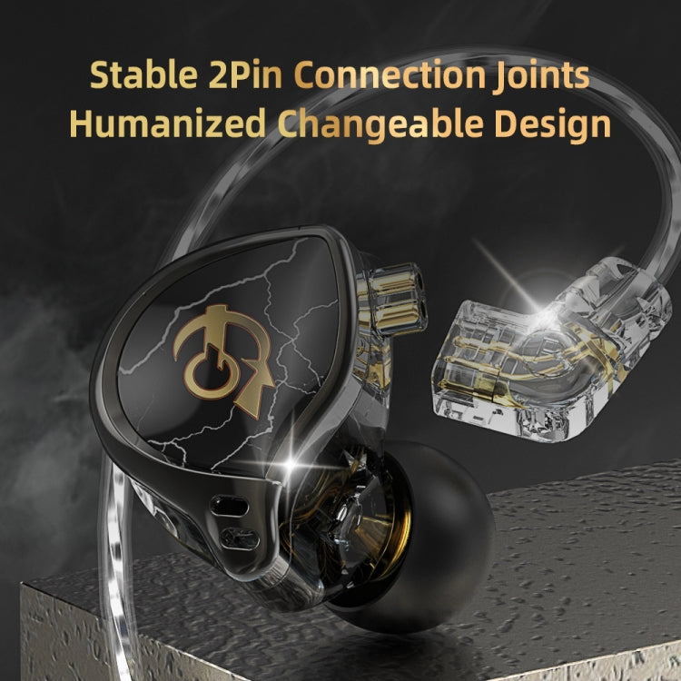 3.5mm Mobile Phone Earphones Sports In-Ear Pluggable Stage Earphone