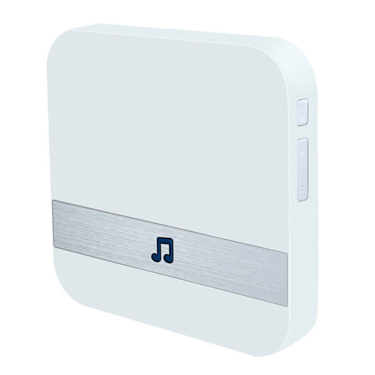 B10 52 Chimes 110dB Doorbell Receiver Low Power Consumption Home Door Tools, EU Plug, AC 90-260V, B10 Black EU Plug, B10 White EU Plug