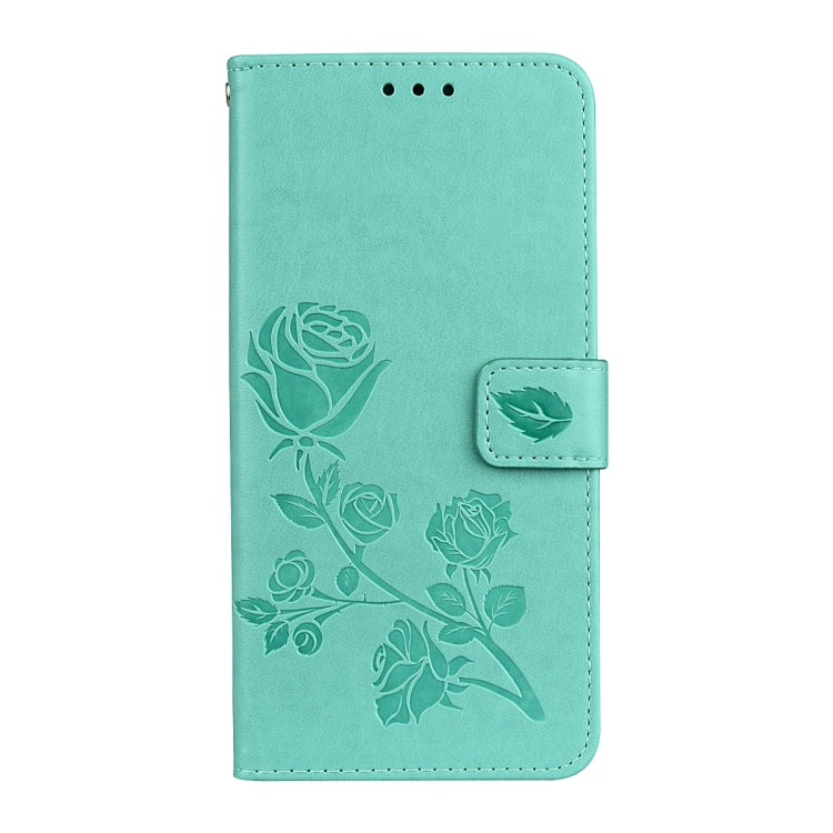 For Xiaomi Redmi 5 Plus Rose Embossed Horizontal Flip Environmental PU Leather Case with Holder & Card Slots & Wallet