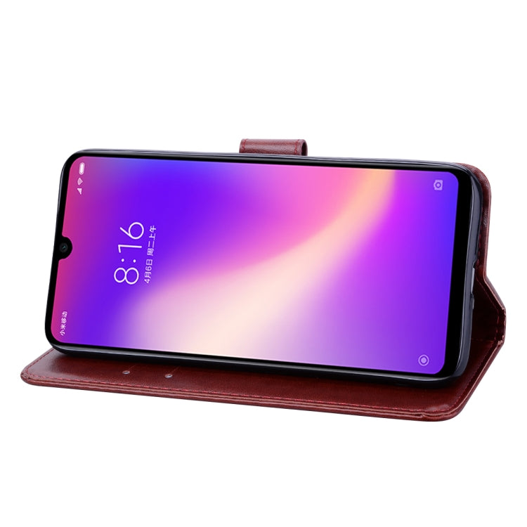 Rose Embossed Horizontal Flip PU Leather Case for Xiaomi Redmi 7, with Holder & Card Slots & Wallet