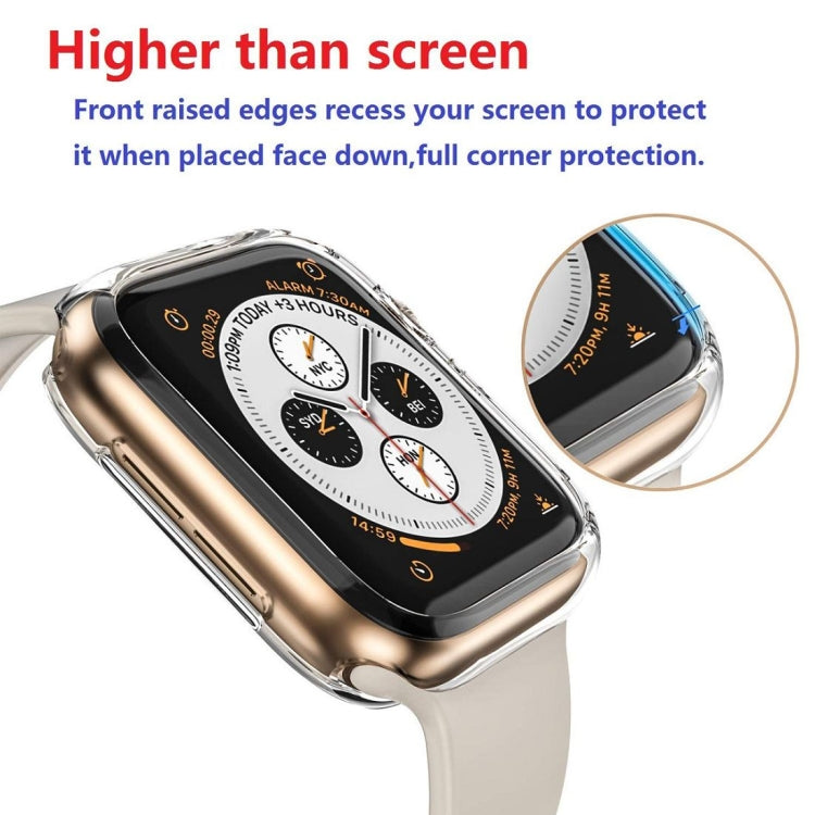 ENKAY Hat-Prince 2 in 1 TPU Semi-clad Case + 3D Full Screen PET Curved Heat Bending Film for Apple Watch Series 6 / 5 / 4 / SE 3 / SE 2 / SE 1 44mm