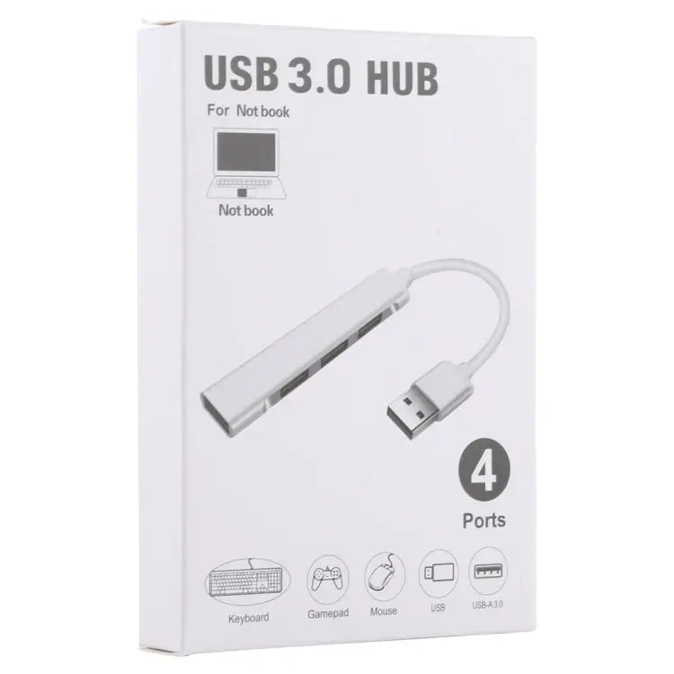 A-809 4 x USB 3.0 to USB 3.0 Aluminum Alloy HUB Adapter A-809 - A-809