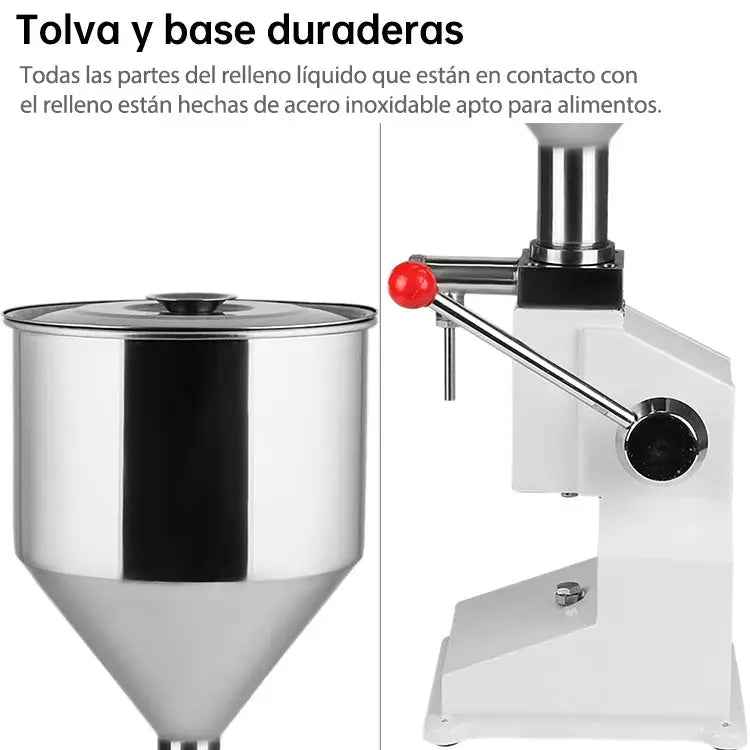A03 Mini Stainless Steel Pneumatic Filling Machine Cream Food Paste Dispensing Liquid Packaging Equipment A03 - A03