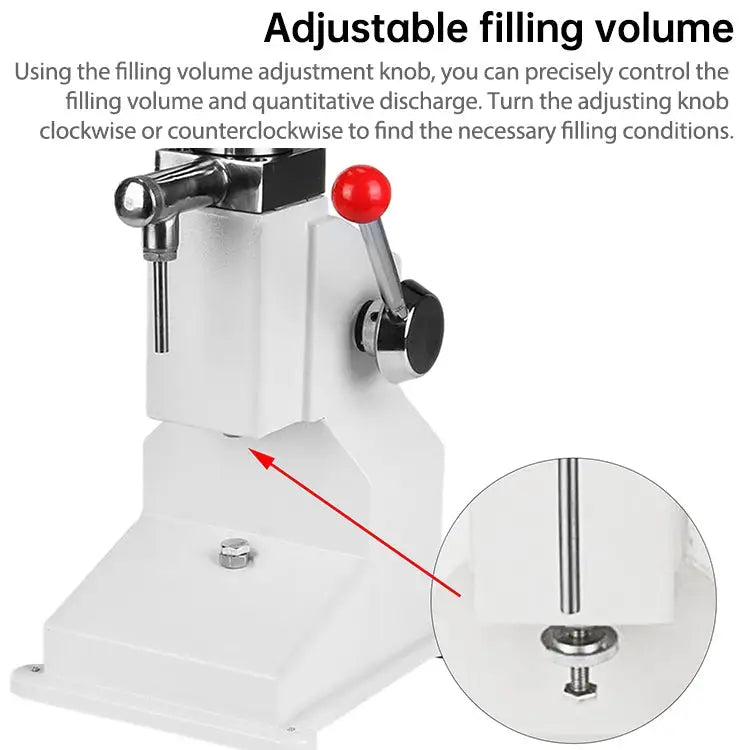 A03 Mini Stainless Steel Pneumatic Filling Machine Cream Food Paste Dispensing Liquid Packaging Equipment A03 - A03