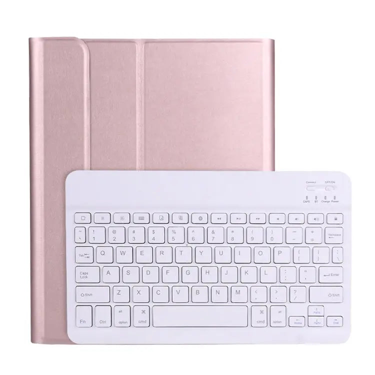 A11B Lambskin Texture ultra-thin Bluetooth Keyboard Leather Case with Pen Holder A11B For iPad Air 2022 / Air 2020 10.9