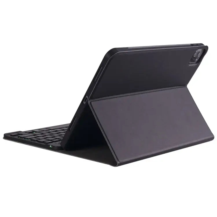 A11BS Lambskin Texture ultra-thin Bluetooth Keyboard Leather Case with Pen Holder & Backlight A11BS - Apple Accessories