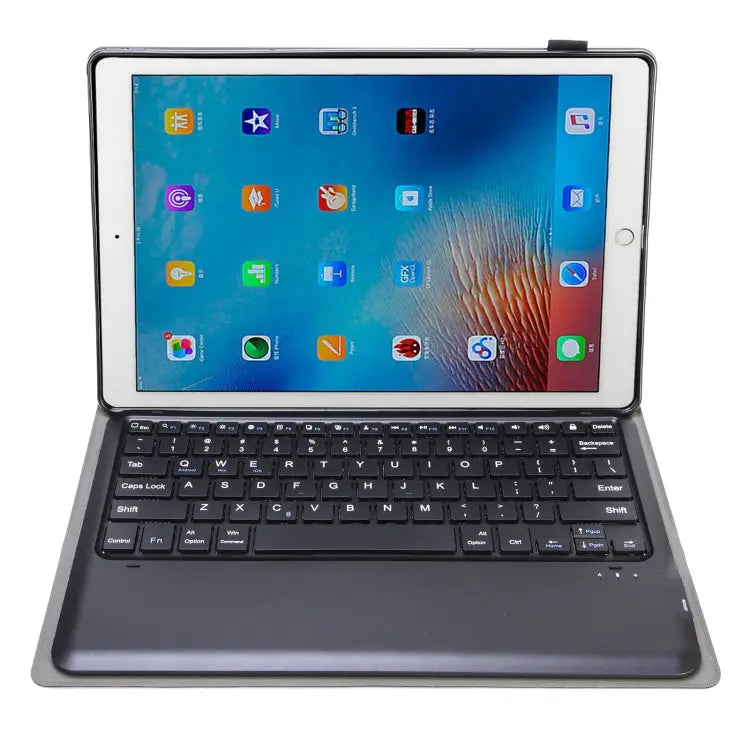 A129 TPU Detachable Bluetooth Keyboard Leather Case with Bracket For iPad Pro 12.9 inch 2015 / 2017 AM17 - Apple