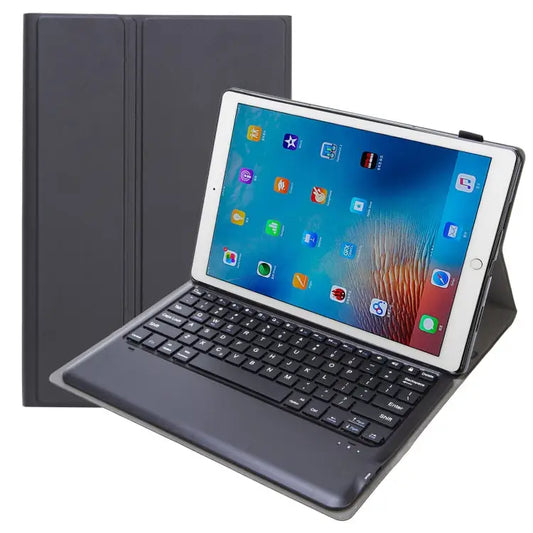 A129 TPU Detachable Bluetooth Keyboard Leather Case with Bracket For iPad Pro 12.9 inch 2015 / 2017 AM17 - For iPad Pro