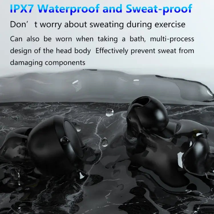 A13 TWS CVC8.0 and DSP Dual Noise Cancelling Touch Bluetooth Earphone with Charging Box Support LED Digital Display &