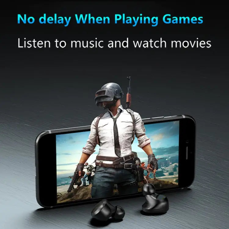 A13 TWS CVC8.0 and DSP Dual Noise Cancelling Touch Bluetooth Earphone with Charging Box Support LED Digital Display &
