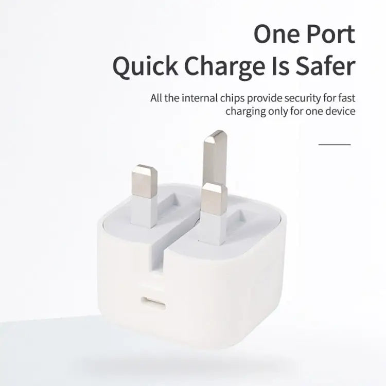 A234 20W PD 3.0 Type-C / USB-C Interface Folding Travel Charger UK Plug - 20W