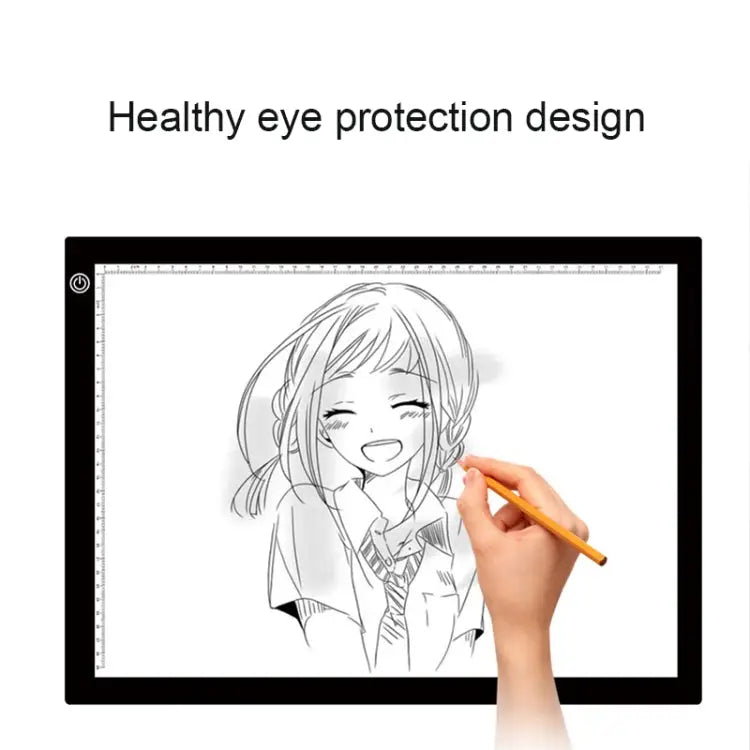 A3 8W 5V LED USB Stepless Dimming Acrylic Scale Copy Boards Anime Sketch Drawing Sketchpad with USB Cable & Power