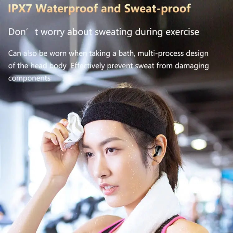 A9 TWS CVC8.0 and DSP Dual Noise Cancelling Bluetooth Earphone with Magnetic Charging Box & LED Digital Display Support