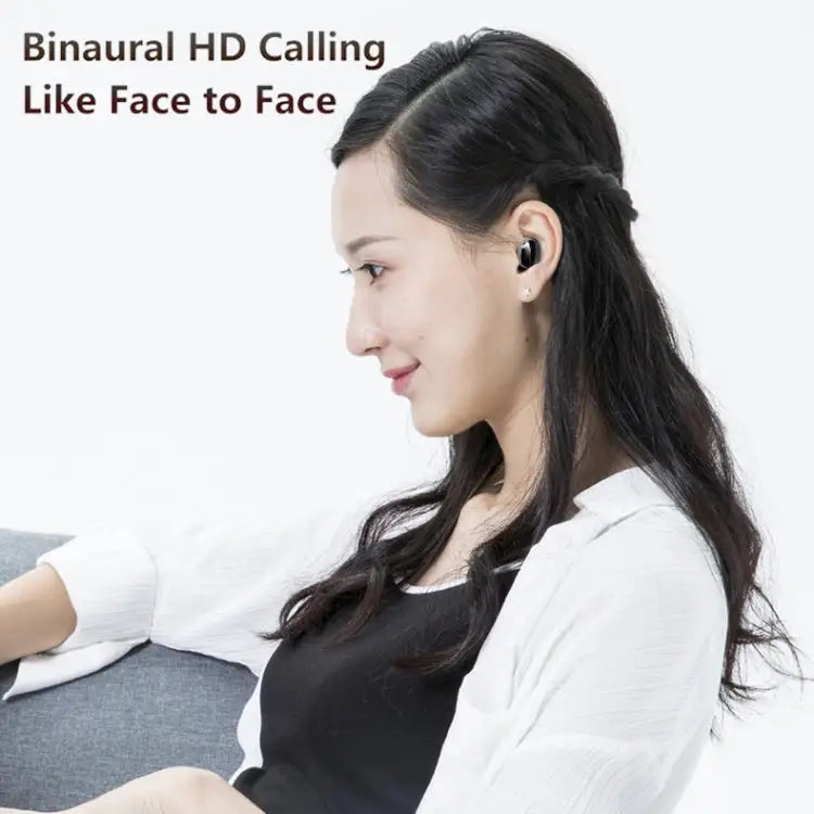 A9 TWS CVC8.0 and DSP Dual Noise Cancelling Bluetooth Earphone with Magnetic Charging Box & LED Digital Display Support