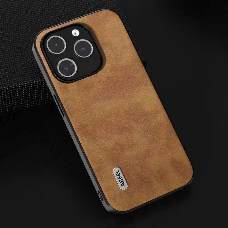 ABEEL Retro Litchi Texture PU Phone Case For iPhone 15 Pro Max For iPhone 15 Pro For iPhone 15 Plus For iPhone 15