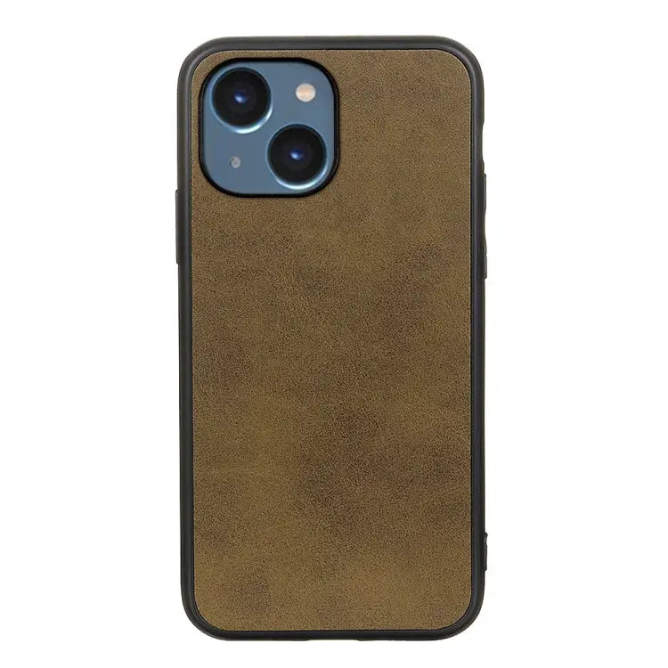 Accurate Hole Two-color Calf Texture Shockproof Phone Case For iPhone 14 For iPhone 14 Plus For iPhone 14 Pro