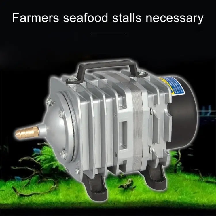 ACO-003 35W 65L/Min Electromagnetic Air Pump Compressor Seafood Fish Tank Increase Oxygen Air Flow Spliter US Plug