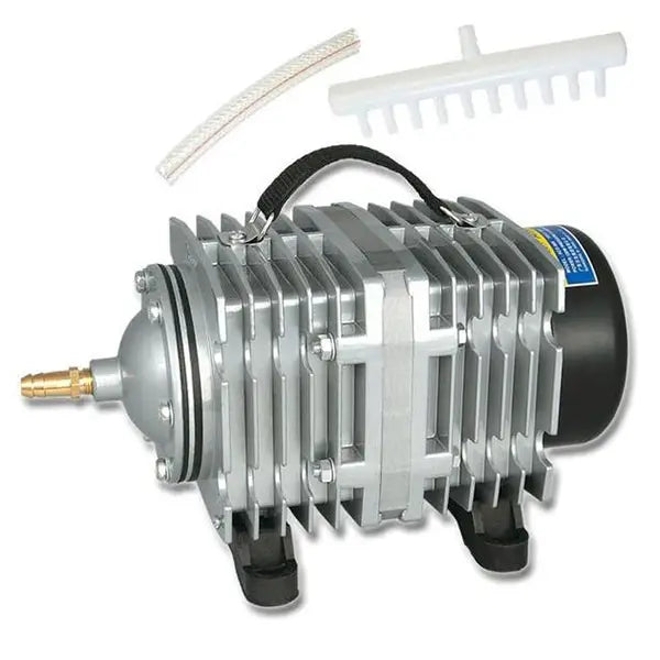ACO-008 120W 110L/Min Electromagnetic Air Pump Compressor Seafood Fish Tank Increase Oxygen Air Flow Spliter US Plug