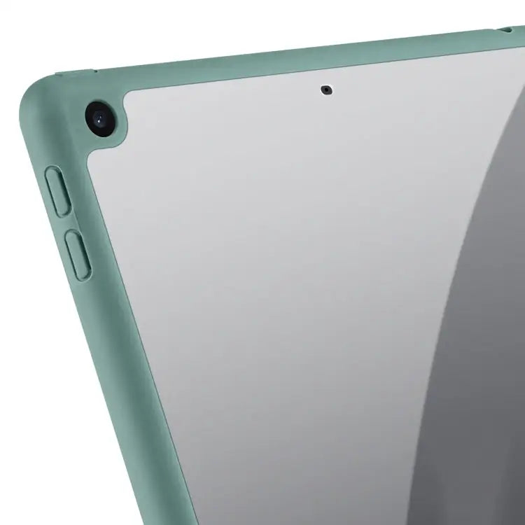 Acrylic 3-folding Smart Leather Tablet Case For iPad 9.7 2018/2017 For iPad 10.2 2021/2020/2019 For iPad Air