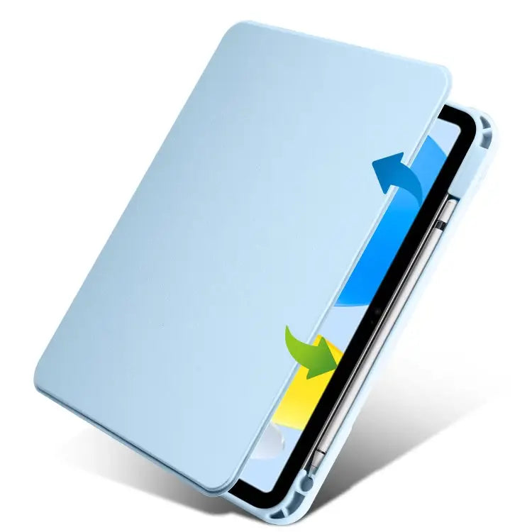 Acrylic 360 Degree Rotation Holder Tablet Leather Case For iPad 10th Gen 10.9 2022 For iPad 10.2 2022 / 2021 / 2020