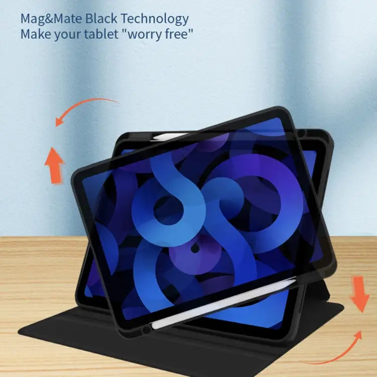 Acrylic 360 Degree Rotation Holder Tablet Leather Case For iPad Pro 11 2022/2021 / Air5 2022/Air4 2020 - For iPad Pro