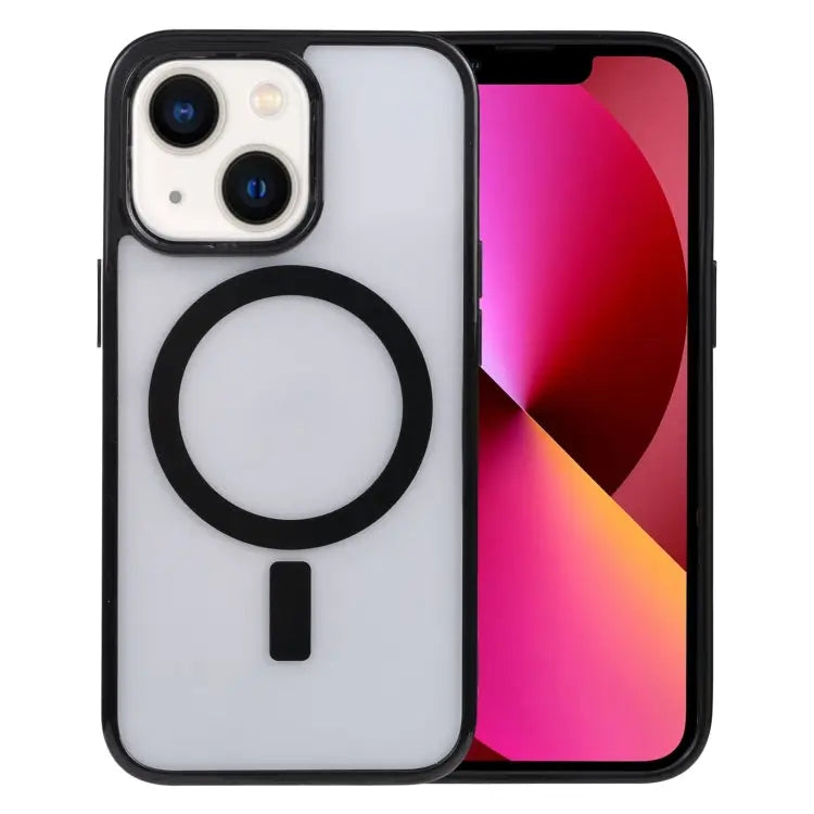 Acrylic + TPU Masafe Magnetic Phone Case For iPhone 14 For iPhone 14 Plus For iPhone 14 Pro For iPhone 14 Pro Max