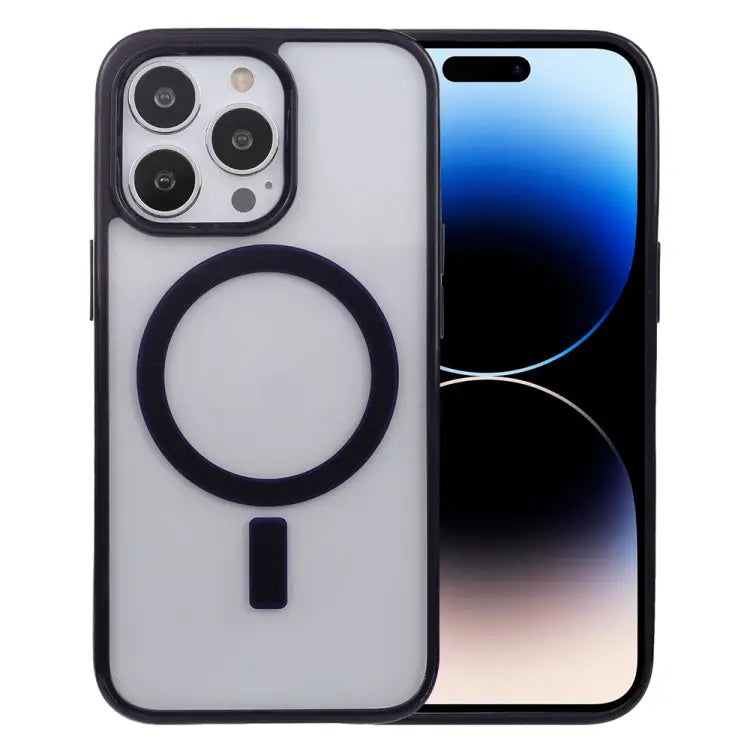 Acrylic + TPU Masafe Magnetic Phone Case For iPhone 14 For iPhone 14 Plus For iPhone 14 Pro For iPhone 14 Pro Max